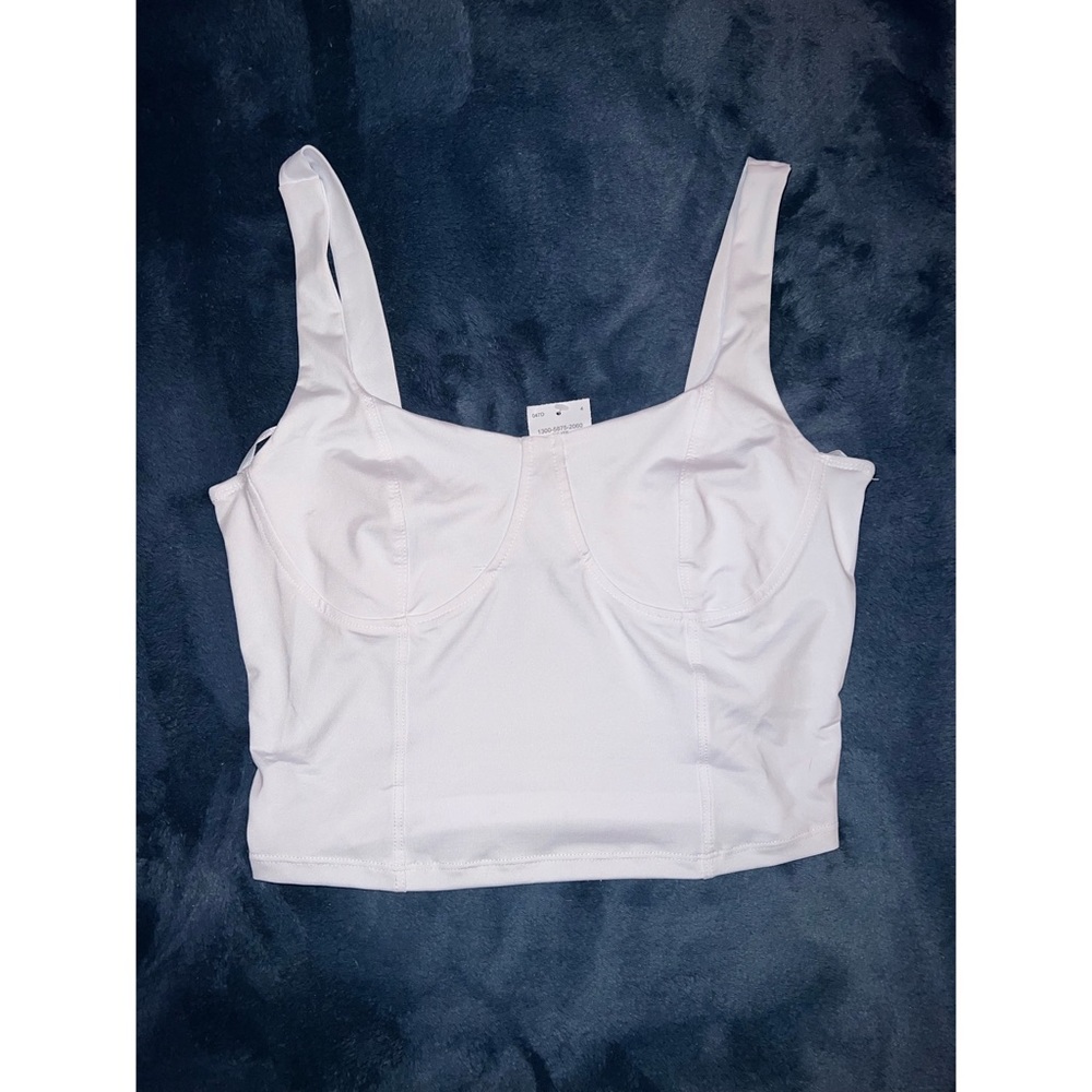 White Crop Top